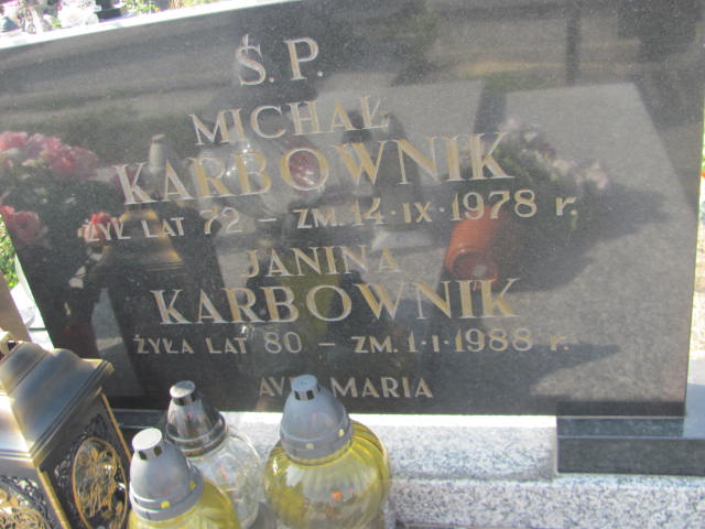 Michał Karbownik Końskie - Grobonet - Wyszukiwarka osób pochowanych