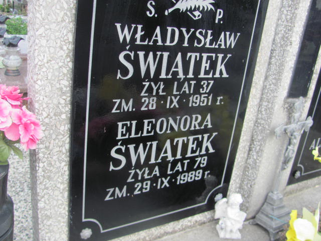 Władysław Świątek Końskie - Grobonet - Wyszukiwarka osób pochowanych