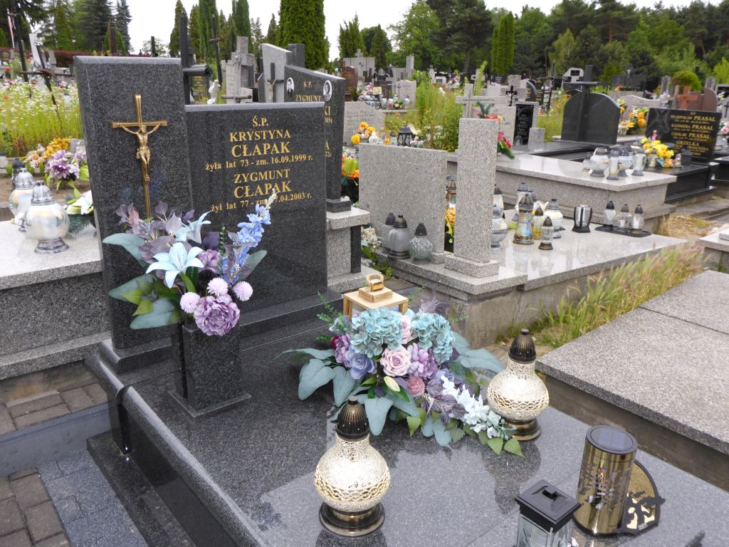 Grób Zygmunt Cłapak