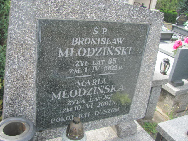 Bronisław Młodziński Końskie - Grobonet - Wyszukiwarka osób pochowanych