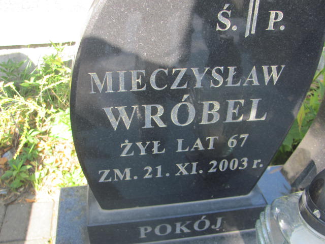 Mieczysław Wróbel Końskie parafialny - Grobonet - Wyszukiwarka osób pochowanych