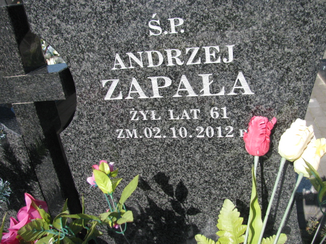 Andrzej Zapała Końskie - Grobonet - Wyszukiwarka osób pochowanych