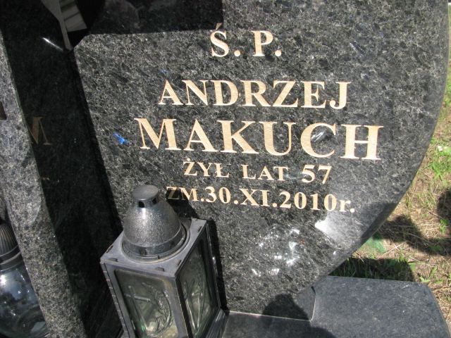 Andrzej Makuch Końskie - Grobonet - Wyszukiwarka osób pochowanych