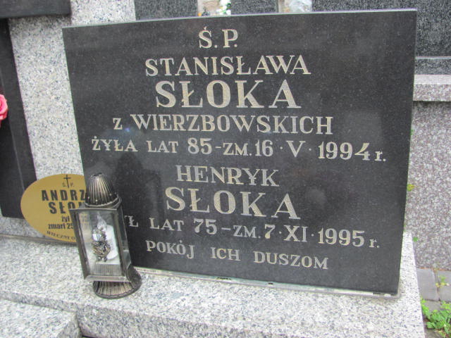 Andrzej Słoka 1948 Końskie - Grobonet - Wyszukiwarka osób pochowanych