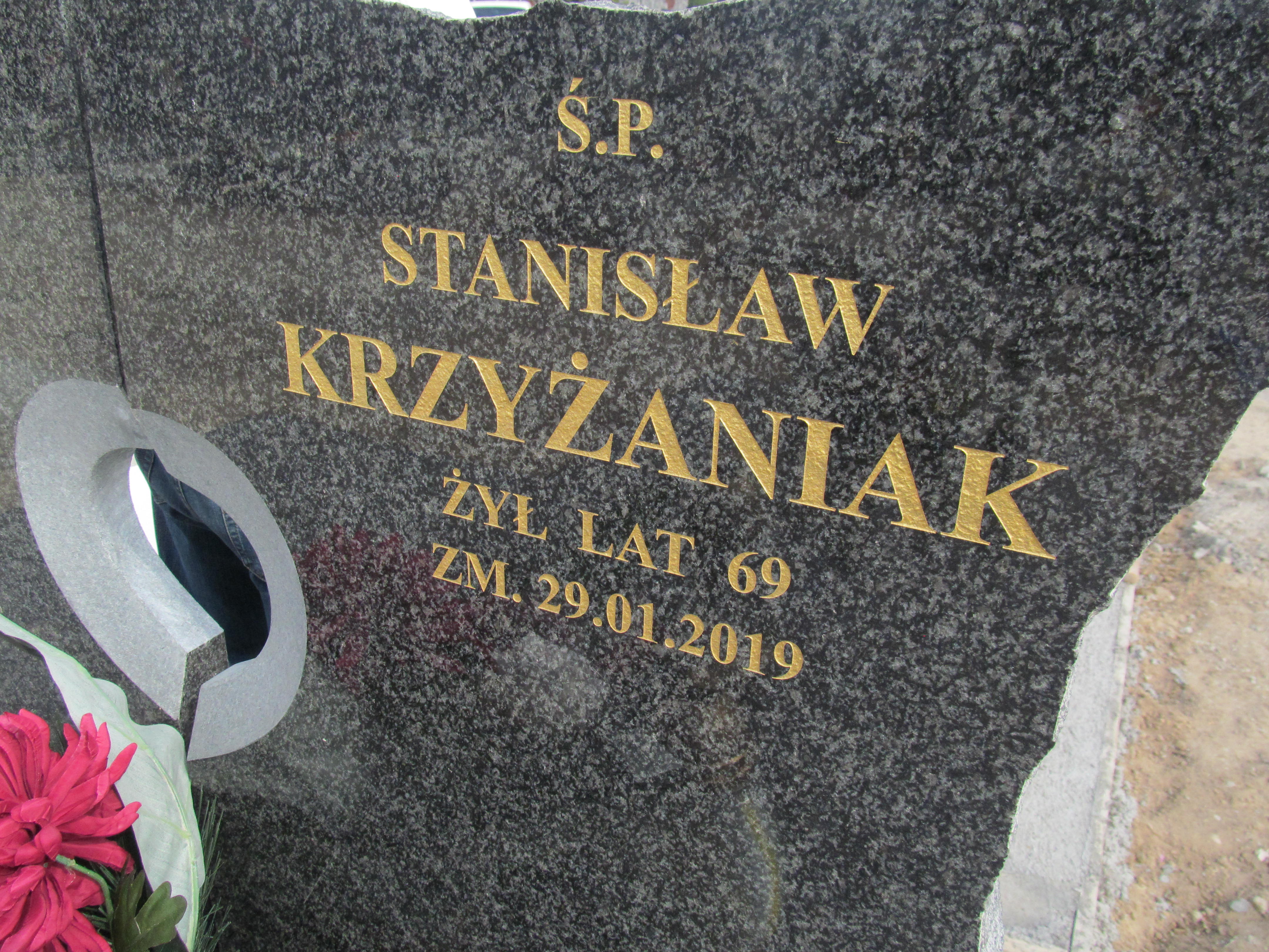 Stanisław Krzyżaniak 1949 Końskie - Grobonet - Wyszukiwarka osób pochowanych