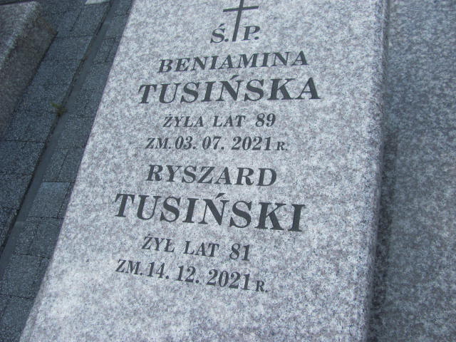 Ryszard Tusiński 1940 Końskie - Grobonet - Wyszukiwarka osób pochowanych