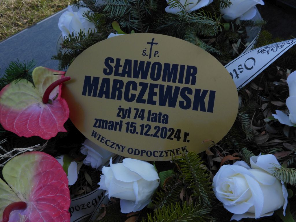 Sławomir Marczewski 1950 Końskie - Grobonet - Wyszukiwarka osób pochowanych