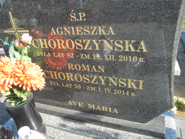 Roman Choroszyński Końskie - Grobonet - Wyszukiwarka osób pochowanych