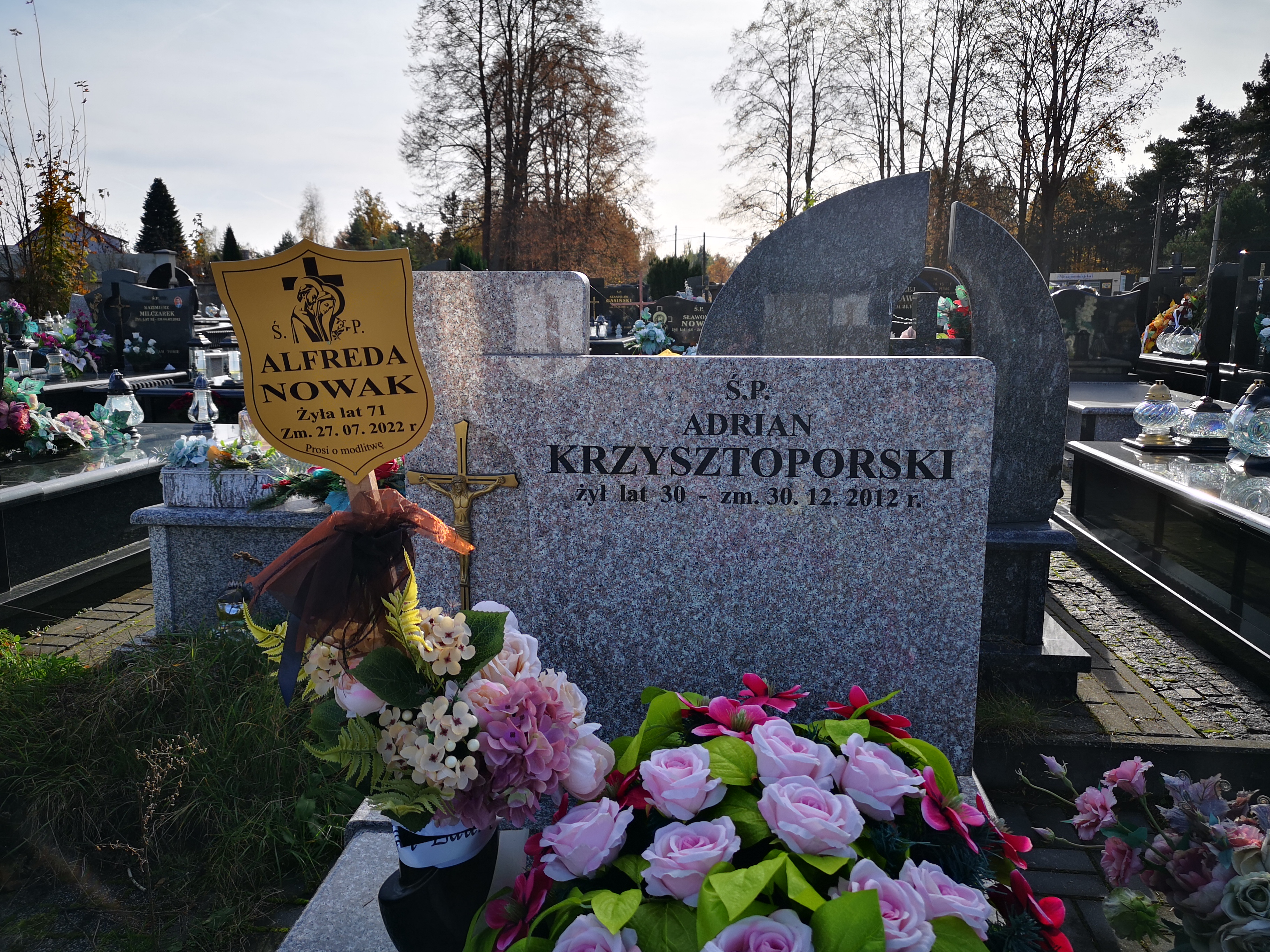 Alfreda Nowak 1951 Końskie - Grobonet - Wyszukiwarka osób pochowanych