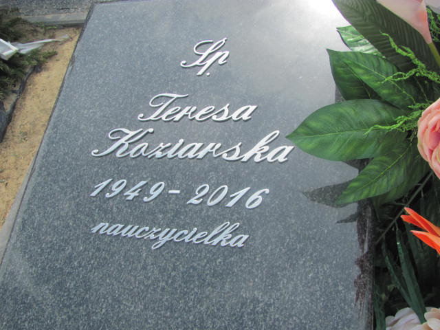 Teresa Koziarska 1949 Końskie - Grobonet - Wyszukiwarka osób pochowanych