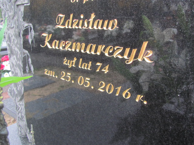 Zdzisław Kaczmarczyk Końskie - Grobonet - Wyszukiwarka osób pochowanych