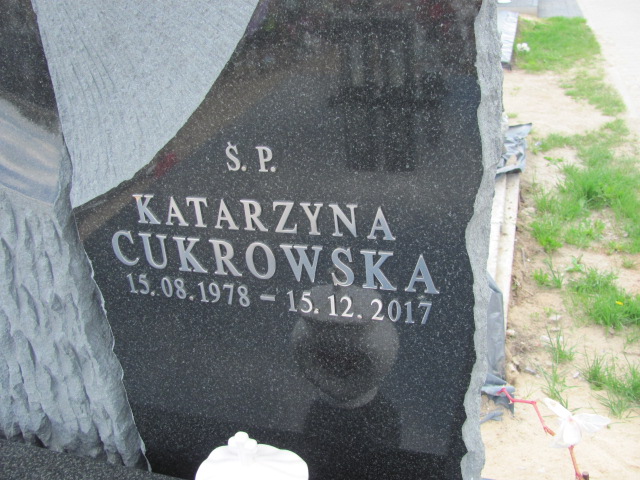 Katarzyna Cukrowska 1978 Końskie - Grobonet - Wyszukiwarka osób pochowanych